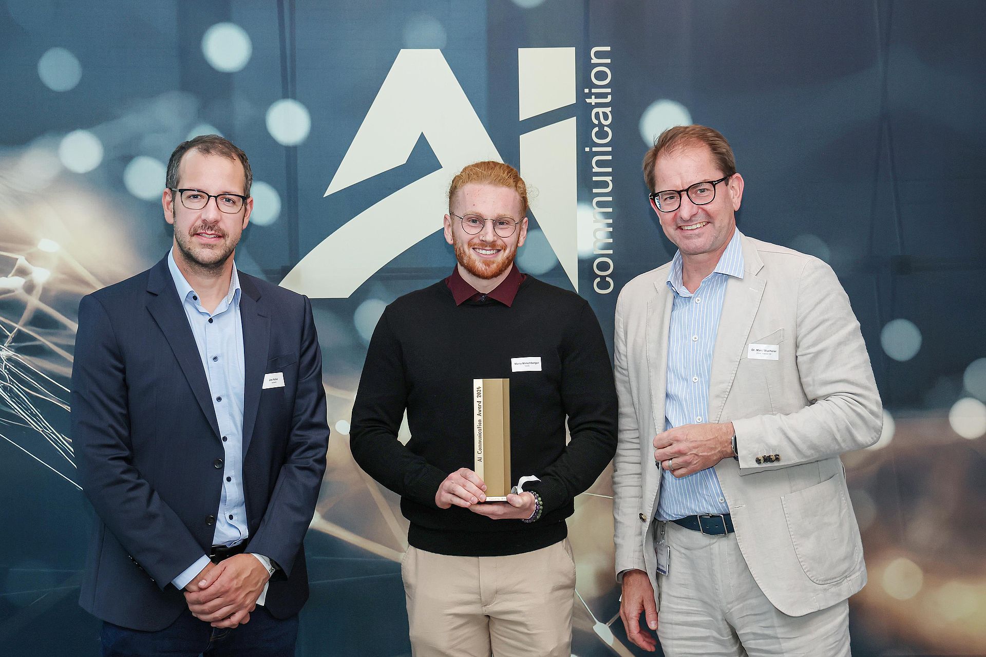 Gewinner 2024 Studierendenkategorie Gewinner AI Communication Award 2024 Studierendenkategorie